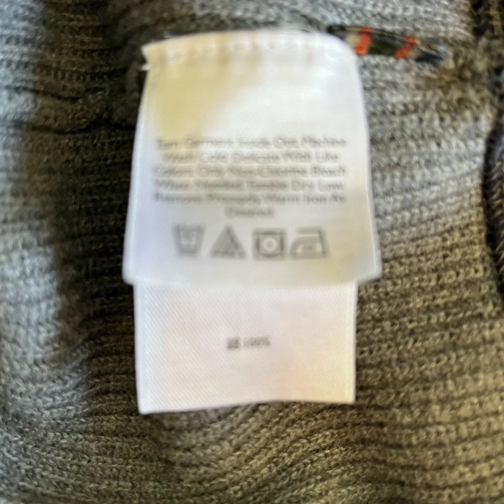 Men’s Eddie Bauer Pullover Size XL Tall Ribbed Cotton Sweater - Picture 4 of 4